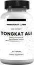 Research Labs Longjack Tongkat Ali Extract Capsules 200x Strength Note 124; 200,000 mg