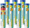 Tysk Magnesium oxide tillæg Note 124; Effervescent tabletter Note 124; Orange Flavor - 200 mg Magnesium per servering Note 124; Sukker fri, Vegan - T & D Pharma - Made in Germany