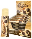 IronMaxx Proteino Protein Bar 12 x 30 g - Blondie Brownie | High Protein Bar with Creamy Waffle Based Filling | Sugar Reduced Gluten-Free Palm Oil Free Fitness Snack