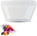 GMS Squeezable Pocket Pill Case - Lille, letvægts Pill Organizer Ideel til rejser - Holdes Medicines Sikker - Sturdy Design med nem Fuss- Gratis adgang - Pocket Sized & Diskreet