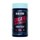 Blue Star Nutracatives CREA- TECH - Creapure Creatinine monohydrat - w / Electrolytes. Creatin + Electrolytes Capsules - Build Muscle and Increase Strength