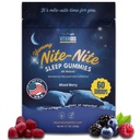 Dr. Price Sleep Gummies for Voksnes - 3 mg Melatonin, L- Theanine, GABA & Herbal Blend - Blandede Berry Flavor, Gluten- Free Sleep Aid - 60 Greve