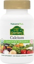 NaturesPlus Kilde til Life Garden Certified Organic Calcium med AlgaeCal - 1000 mg, 120 Veganske kapsler - Plantbaserede knoglereserver supplement - Vegetarisk, Gluten- Free - 30 Servere