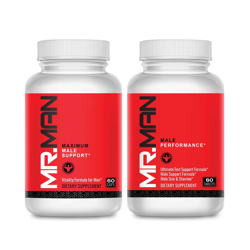 MR2- Male Fertility Stack - Preconception Supplement for Men - 2 for 1 Formula - Optimize Potency and Motility - Boost Desire and Performance - Lab Tested for Purity - 30 Day Supply