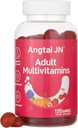 Multivitamin gummier for kvinder og mænd - 13 vitaminer og mineraler (A, C, D, E, biotin, folinsyre, zink), Vegansk venlig, Support immunforsvar, blandet berry flavor, 120 MultiVites gummies, 60 dages forsyning