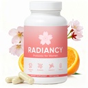 Radiancy Probiotic for Women Vaginal Health - Vaginal Dryness & Ph Balance with Lactobacillus Strains, Cherry Blossom Extract, Hyaluronic Acid, Vitamin C | 120 Count