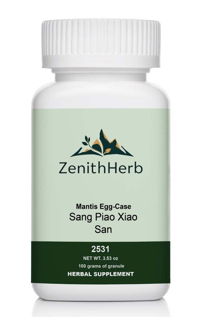 Sang Piao Xiao San, Mantis Egg-Case Formula Herbal Supplement Granules, 100 Grams/Bottle