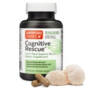Cognitive Rescue, Lions Mane Mushroom Capsules w / Lions Mane Dual Extract, Nootropics, Brain Supplement for Memory and Focus, Mushroom immunsupport w / B Vitaminer Complex, BioPerine, 60 kapsler