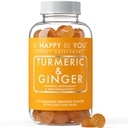 Turmeric & Ginger Gummies – Joint & Mobility Support – Natural Antioxidant Blend – Vegan, Non-GMO, Gelatin-Free, Pectin-Based – Made in USA – 90 Count – Herbal Wellness Gummy