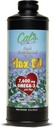 Cal 's Hør Olie, Koldpresset Hør frø, Høj i Omega 3 Fedtsyre, Uraffineret Hør Seed Oil, Pure Hør Seed Oil Liquid Supplement til fælles, Hud, og hjerte sundhed support - 32 oz