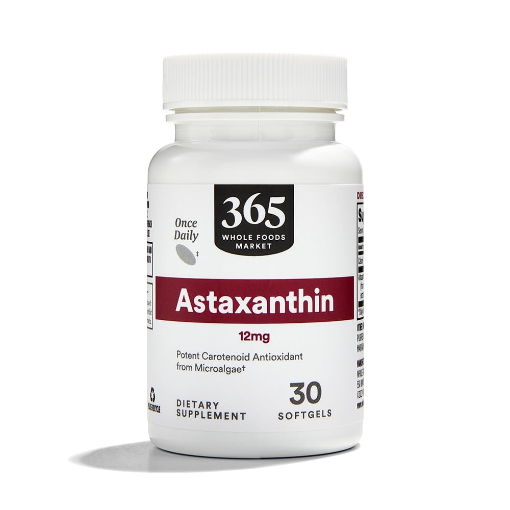Hele fødevaremarkedet, Astaxanthin 12mg, 30 ng