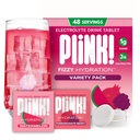 Plink! Fizzy Electrolyte Drink Tablets for Daily Hydration - 48ct Electrolyte Tablets + Natrium, Kalium, Magnesium, Low- Calorie, Low- Sugar Keto Electrolytes Powder Hydration Pacets Water Flavoring