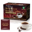 Men's Herbal Energy Coffee-Instant Black Coffee with Maca, Tongkat Ali, Epimedium&Ginseng–Boost Focus, Energy&Stamina–20 Sachets