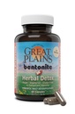 Yerba Prima Bentonite Clay Plus Herbal Detox - 60 Veggie Capsules - Natural Cleansing Supplement