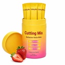 Cutting Drink Mix – Berberine, Chromium, Satiety & Metabolism Suppor | Gut Health & Energy | Sugar-Free, Vegan, Non-GMO | Strawberry Açaí Flavor – 30 Sticks
