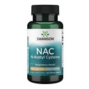 Swanson Vitamins NAC N-Acetyl Cysteine - Extra Strength 1,000 mg 60 Vegan Tablet