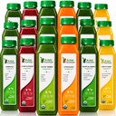 RAW Fountain 3 Day Juice Cleanse, Certified USDA Organic, All Natural Raw Detox Cleanse, Juicing for Body Reset, Cold Pressed Juice Fast, Kosher, Gluten Free, NO Added Sugar, 18 Bottles 12oz