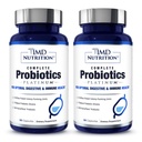 1MD Complete Probiotics Platinum • 124; Understøtter fordøjelsessygdomme • 124; med nærende Prebiotics, 51 Millioner Live CFU, 11 Strops, Dairy- Free • 124; 30 Vegetabilske kapsler (2 - Pack)