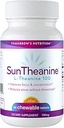 Morgendagens ernæring - SunTheanine L- Theanine, 100mg tabletter til at hjælpe med koncentration, fokus og stress, 60 tyggetabletter
