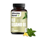 Wild Oregano Oil Vegetarian Soft Capsules - California Natural - Immunsystemet & fordøjelsesstøtte - Fremme Gut Sundhed & Sund fordøjelse - 100% Vegetarian - 70% Carvacrol - Herbal 90 tæller