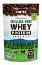 Opportuniteas Coffee Whey Protein Powder - Low Carb & Keto Friendly - Grass Fed Whey Isolate + colombiansk kaffe - 60 mg koffein til energi - Pre or Post Workout Drink Mix, Latte, Shake & Smoothie 1lb