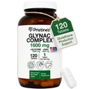 PRISTINE'S Large Tablet GlyNAC Complex 1600mg, Glycine 1000mg + NAC 600mg Supplement, Glutathione & Antioxidant Support, 120 Large Scored Tablets, Vegan, Non-GMO, Gluten-Free