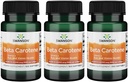 Swanson Beta- Caroten (vitamin A) Skin Eye Immunsystem Sundhed Antioxidant Support 10000 Iu (3000 mcg) 100 Sgels (3 Pack)