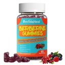 Berberine Gummies 1200mg with Ceylon Cinnamon 200mg, Milk Thistle Extract & Turmeric, Vegan Berry Flavor, Non-GMO, Gelatin-Free, Gluten-Free, 60 Count