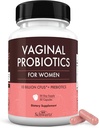 BioSchwartz Vaginal Probiotika for kvinder Supplement til Prebiotika Lactobacillus Crispatus - Understøtter kvinders sundhed ved at fremme sund vaginal odor, Flora, PH Balance - 30 dages forsyning, 30 kapsler