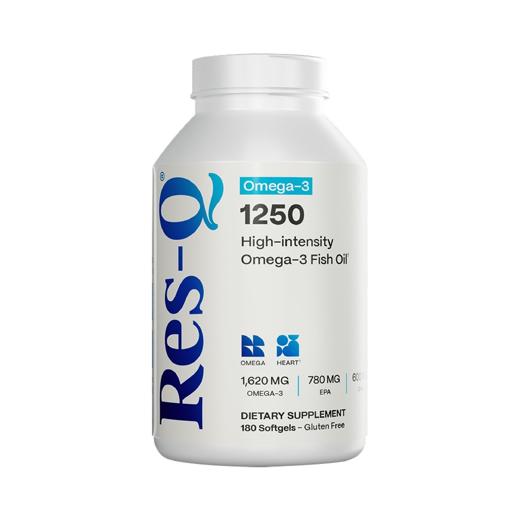 Res-Q 1250 Omega-3 Fish Oil Capsules