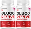 (2 Pack) Gluco Revive - Gluco Revive, Gluco Revive Pills, GlucoRevive Support, GlucoRevive Capsules, Gluco Revived All Natural Premium Formel, Gluco Revive Pills Anmeldelser, 60 Kapsler til 2 Måneder