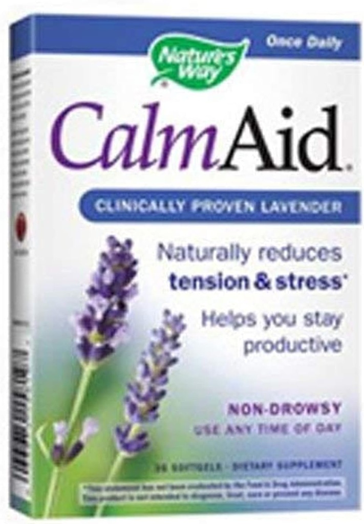 Nature Way Nat Way Calm Aid Clinical Lavendel Softgel 30 Sg