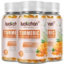 (3 Packs) Turmeric Curcumin Gummies