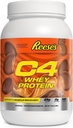 Cellucor C4 Whey Protein Powder, Reese's Peanut Butter & Chocolate - 25g Protein, 0g Added Sugar, 140 Calories Per Serving, Supports Muscle Recovery, 28 Servings, Premium Whey for Post-Workout