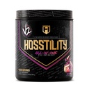HOSSTILE Hosstility V2 Pre Workout, All- in- One Pre Workout Pulver til mænd og kvinder, Forbedre muskelpumpe, øge energi, Boost Styrke, Sharpen Focus, Grape Apple, 40 Serveringer