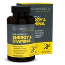 Energy & Stamina Capsules, Caffeine-Free Strength Support, Mushrooms, Thai Ginger for Endurance, Power & Faster Recovery 60 Vegan Capsules