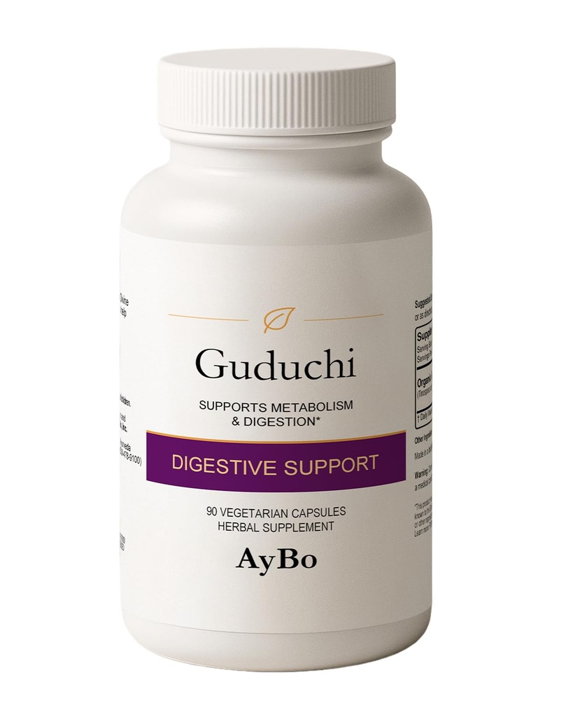 AYBO - Guduchi (Giloy) Supplement Energy & Wellness, 90 Vegetarian Capsules