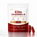 Urolithin A 1000mg Complex with NAD+, Resveratrol, Ubiquinol, CoQ10, TMG & PQQ, 6-in-1 for Cellular Energy, Mitochondrial Support & Muscle Health, for Longevity Seekers & Active Adults, 120 Softgels