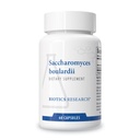 Bioetik Forskning Saccharomyces boulardii Probiotika Supplement - 235 mg / Servering - Understøtter GI sundhed mikrobiel balance, sund immunforsvar & Pathway Responses - Dairy- Free, Temperatur- Stable - 60 kapsler