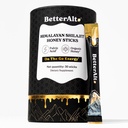 Bedre Alt Pure Himalayan Shilajit Sticks med Organic Honey, Saffron Measures 124; Let at Consume Shilajit Measures 124; 30 Sticks til energi Boost & immunforsvar, 85 + Trace Minerals, 75% + Fulvic Acid