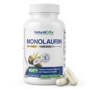 Naturlige Cure Labs Premium Monolaurin - 600 mg, 100 kapsler