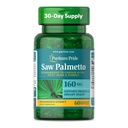 Puritans Pride Saw Palmetto Extract 160mg, Traditional Herbal Kosttilskud til Herre Prostata og Urinary Health Support, 60 Rapid Release Kapsler