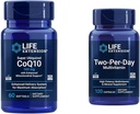 Life Extension Super Ubiquinol CoQ10 60 bløddele & Two- Per- Day Multivitamin 120 Kapsler Bundle