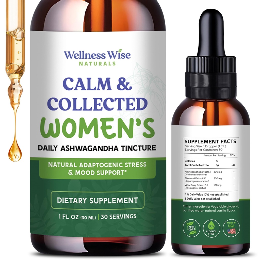 Calm and Collected Hormone Balance Tincture for Women