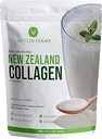 Antler Farms - 100% Pure New Zealand Collagen Pulver fra Græs Fed Cower, Unflavored, 1 LB - Hydrolyzed Cold Water Opløselige Peptider, Keto Friendly, Bioavailable, Quick Opløsning