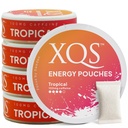 xqs Sugar Free Caffeine Pouches- 100mg Caffeine, Zero Sugar, Tobacco and Nicotine Free Pouches for Energy Boost – 20 Count Functional Energy Pouches Each Pocket-Sized Tin (5, Tropical)