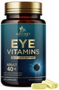 Eye Vitamin Supplement - Avanceret Eye Care Vitamin med Lutein, Zink, Vitamin C, E, Zeaxanthin & Minerals - Vision Multivitamin for Macular Health & Dry Eyes, Vegan, Flasket i USA - 120 Kapsler
