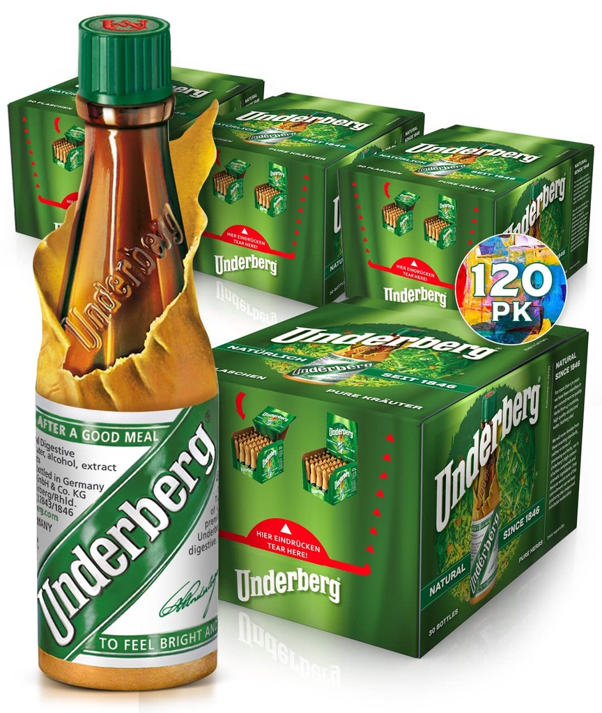 Underberg 4x30 Bottle Convenience Pack - Full Case