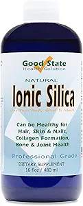 Good State Liquid Ionic Silica Supplement, (48 Serveringer på 125mg Hver Plus 2 mg fulvic Acid)