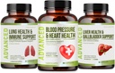 Heart Health Blood Pressure Support - Support Blood Pressure & Sund Cirkularitet Naturligvis med Hawthorn Berry & Hibiscus. Vitaminer piller for sund hypertension (BP) og sundt hjerte.